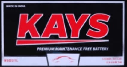 Kays car battery logo